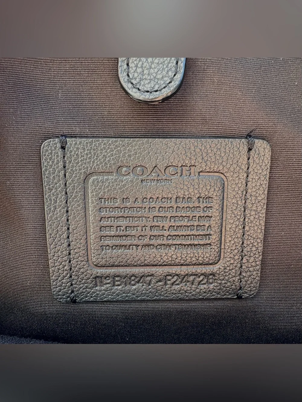 COACH Charles Pack With Hawaiian Lily Print 24726